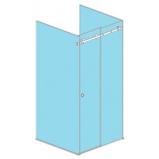 Zgornji set za drsno tuš kabino Premium