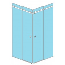 Zgornji set za drsno tuš kabino Premium