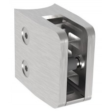 Glass clamp with washer