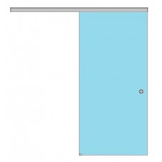 Set za drsna vrata z mehkim zapiranjem