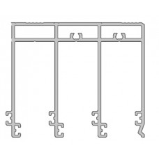 Zgornje vodilo za zasteklitev terase - trotirno