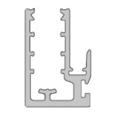 Stranski profil z ročajem za 8 mm steklo